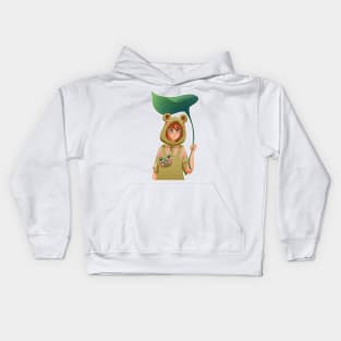 Toad girl Kids Hoodie